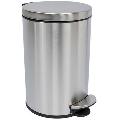 Balde Lixo Com Pedal Actuel Inox 12l Balde Lixo Com Pedal Actuel Inox 12l