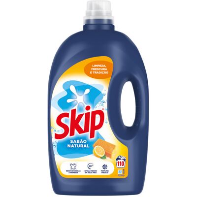 Det. Roupa Máq. Skip Sabão Natural 110d Det. Roupa Máq. Skip Sabão Natural 110d