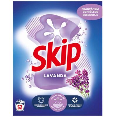 Detergente Roupa Máquina Pó Skip Lavanda 52d Detergente Roupa Máquina Pó Skip Lavanda 52d