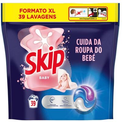 Cápsulas Det. Roupa Máq Skip Baby 39d Cápsulas Det. Roupa Máq Skip Baby 39d