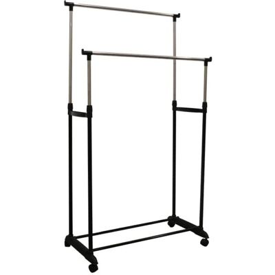 Porta Cabides Duplo Actuel 83x39x85/165cm Porta Cabides Duplo Actuel 83x39x85/165cm