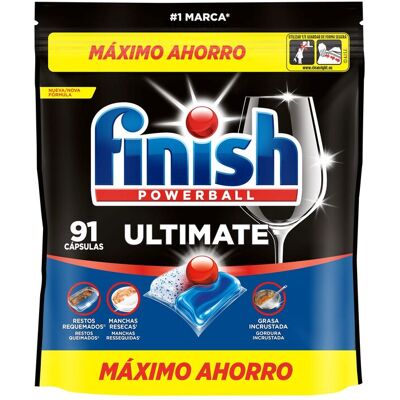 Det. Loiça Máq. Finish Ultimate Regular 91p Det. Loiça Máq. Finish Ultimate Regular 91p