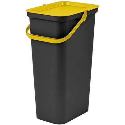 Balde Ecoponto Com Alça Actuel Amarelo 25l Balde Ecoponto Com Alça Actuel Amarelo 25l