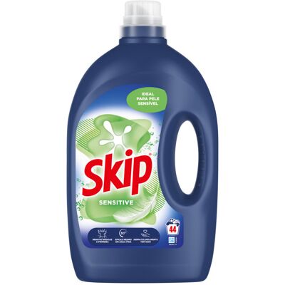 Detergente Roupa Máquina Liquído Skip Sensitive 44d Detergente Roupa Máquina Liquído Skip Sensitive 44d
