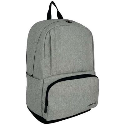 Mochila De Viagem Airport London Cinzento Eco 43x30x15 Cm Mochila De Viagem Airport London Cinzento Eco 43x30x15 Cm