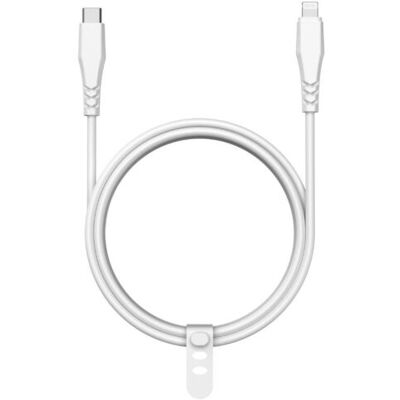 Cabo Usbc To 8pin Qilive 600183173 Branco 1.2m 3a Mfi Cabo Usbc To 8pin Qilive 600183173 Branco 1.2m 3a Mfi