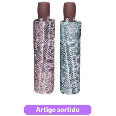 Guarda-chuva Senhora Curto Perletti Automático Cores Sortidas Guarda-chuva Senhora Curto Perletti Automático Cores Sortidas