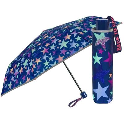 Guarda-chuva Curto Menina Perletti Estrelas Guarda-chuva Curto Menina Perletti Estrelas