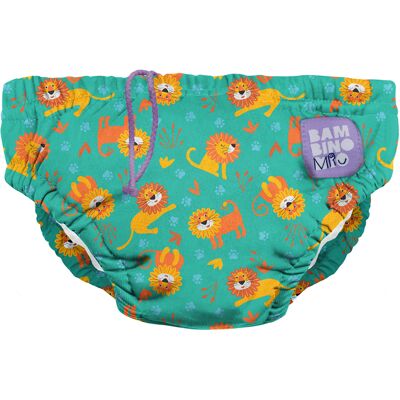 Cueca Banho Bambino Mio Leões Reutilizável 1-2 Anos Cueca Banho Bambino Mio Leões Reutilizável 1-2 Anos
