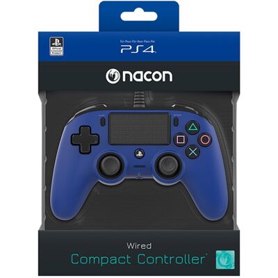 Comando Com Fios Ps4 Azul Nacon Compact Comando Com Fios Ps4 Azul Nacon Compact