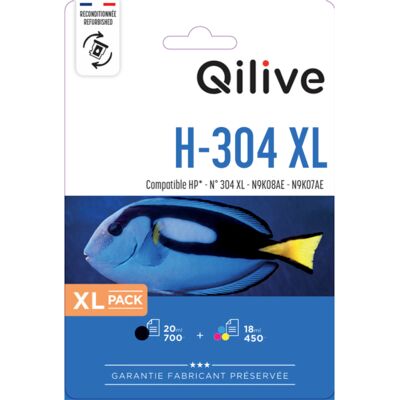 Tinteiro Compativel Qilive 304 Xl Pack Hp Tinteiro Compativel Qilive 304 Xl Pack Hp