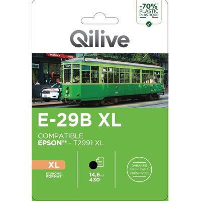 Tinteiro Compativel Qilive E-29b Xl Preto Epson Tinteiro Compativel Qilive E-29b Xl Preto Epson