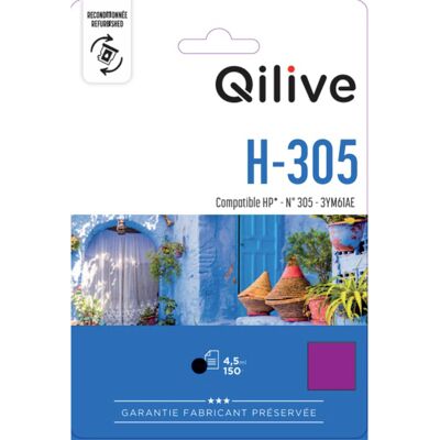 Tinteiro Compativel Qilive Hp 305 Preto Tinteiro Compativel Qilive Hp 305 Preto