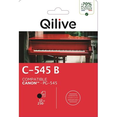 Tinteiro Compat/recicl Qilive C-545 Preto Canon Tinteiro Compat/recicl Qilive C-545 Preto Canon