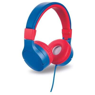 Auscultadores Kids Qilive 600168058 Com Fios Azul Q1094 Auscultadores Kids Qilive 600168058 Com Fios Azul Q1094