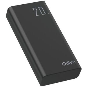 Powerbank Qilive 600183094 Preto 20000 Mah 15w Powerbank Qilive 600183094 Preto 20000 Mah 15w
