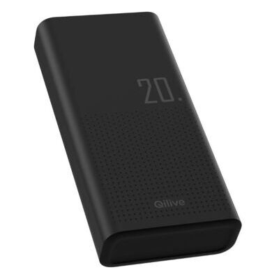Powerbank Qilive 600177283 Preto 20 000 Mah Powerbank Qilive 600177283 Preto 20 000 Mah