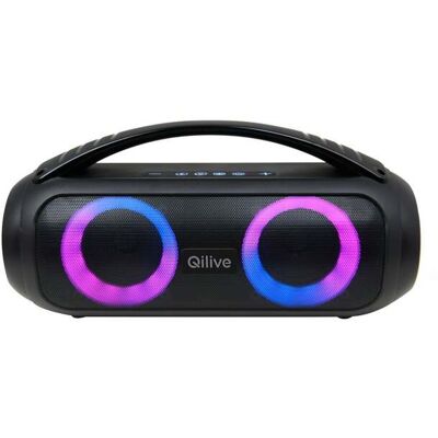 Coluna Bluetooth Qilive 600177895 C/luz Q1295 Coluna Bluetooth Qilive 600177895 C/luz Q1295