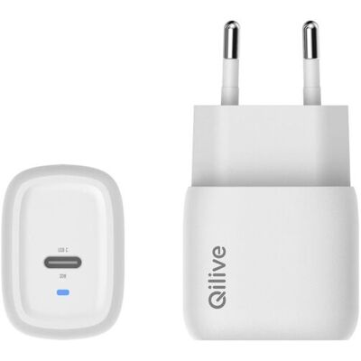 Carregador Csr Qilive 600183059 Branco Gan Usbc 30w Carregador Csr Qilive 600183059 Branco Gan Usbc 30w