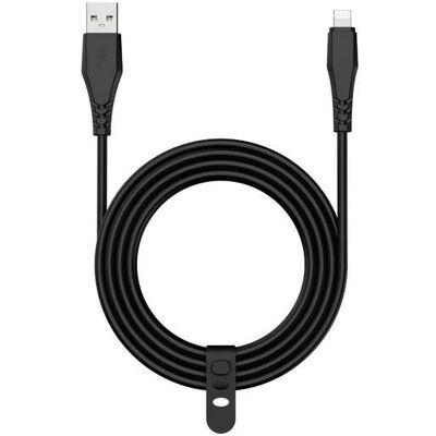Cabo Usba To 8pin Qilive 600184388 Preto 3m 2.4 Cabo Usba To 8pin Qilive 600184388 Preto 3m 2.4