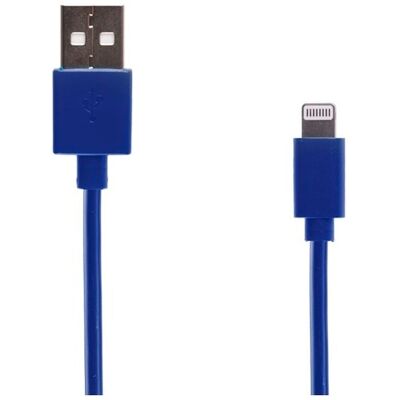Cabo Carregamento Qilive 600039627 Azul 1.2m L Mfi 2.4a Cabo Carregamento Qilive 600039627 Azul 1.2m L Mfi 2.4a