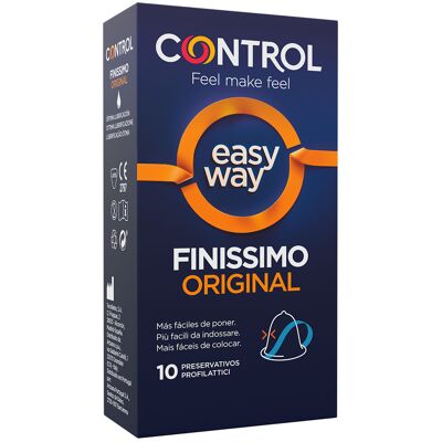 Preservativos Finissimo Original Easy Way Control 10 Unid Preservativos Finissimo Original Easy Way Control 10 Unid