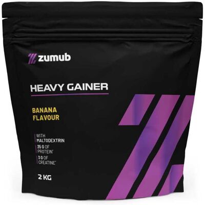 Heavy Gainer Zumub Banana 2kg Heavy Gainer Zumub Banana 2kg