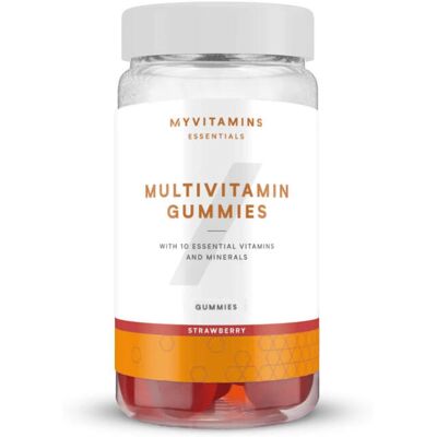 Myprotein Gomas Multivitamínicas - Morango - Apoia Imunidade & Pele Myprotein Gomas Multivitamínicas - Morango - Apoia Imunidade & Pele