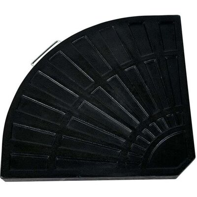 Base Chapéu De Sol Gardenstar Resina Preto 12kg Base Chapéu De Sol Gardenstar Resina Preto 12kg