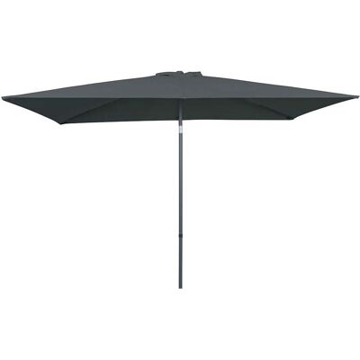 Chapéu De Sol Gardenstar Push Up Cinzento 2x3m Chapéu De Sol Gardenstar Push Up Cinzento 2x3m