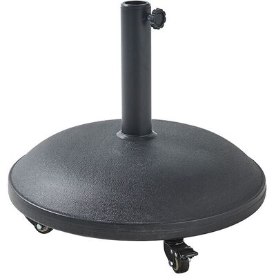 Base Para Chapéu De Sol Gardenstar Resina Com Rodas 25kg Base Para Chapéu De Sol Gardenstar Resina Com Rodas 25kg