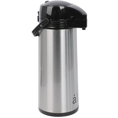 Jarro Térmico C/cifão Actuel Inox Cinza 1.65l Jarro Térmico C/cifão Actuel Inox Cinza 1.65l