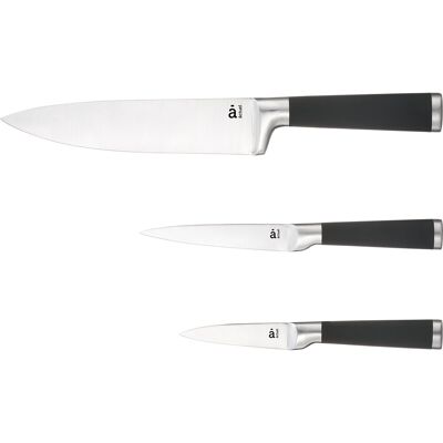 Conjunto 3 Facas Cozinha Actuel Inox Conjunto 3 Facas Cozinha Actuel Inox