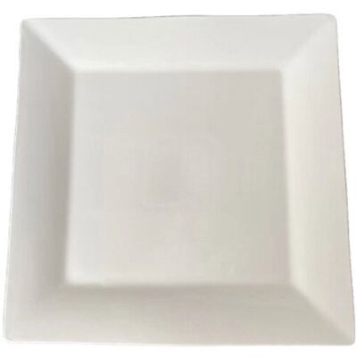 Prato Porcelana Actuel Squaro 30x30cm Prato Porcelana Actuel Squaro 30x30cm