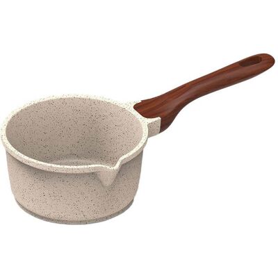 Caçarola Actuel Em Alumínio Fundido Bege Com Cabo 20 Cm Caçarola Actuel Em Alumínio Fundido Bege Com Cabo 20 Cm