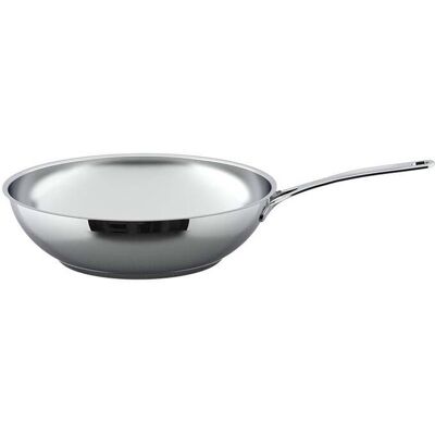 Wok Inox Silampos Sem Antiaderente 28cm Wok Inox Silampos Sem Antiaderente 28cm