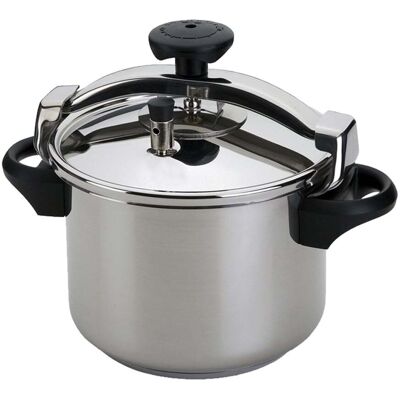 Panela De Pressão Silampos Em Inox Para Indução Sem Cesto 6 L Panela De Pressão Silampos Em Inox Para Indução Sem Cesto 6 L