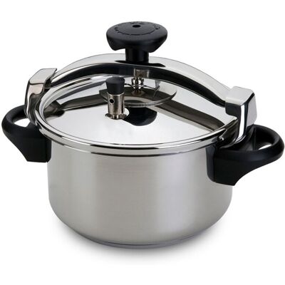 Panela De Pressão Actuel Inox Apta Para Indução 4.5l Panela De Pressão Actuel Inox Apta Para Indução 4.5l