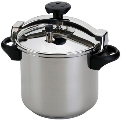Panela De Pressão Silampos Em Inox Para Indução Sem Cesto 8 L Panela De Pressão Silampos Em Inox Para Indução Sem Cesto 8 L