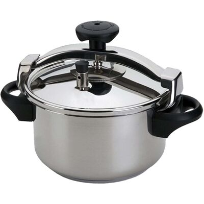 Panela De Pressão Silampos Em Inox Para Indução Sem Cesto 4.5 L Panela De Pressão Silampos Em Inox Para Indução Sem Cesto 4.5 L