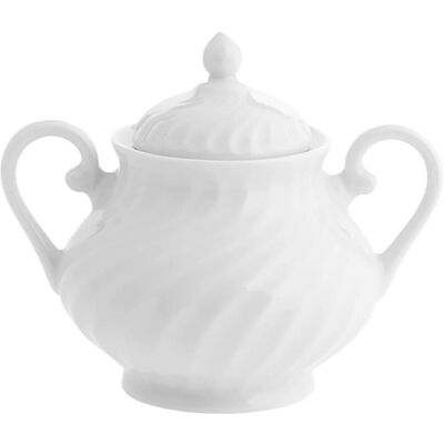 Açucareiro Sagres Vista Alegre Branco Porcelana Ø14.5cm Açucareiro Sagres Vista Alegre Branco Porcelana Ø14.5cm