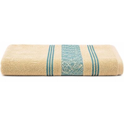 Lençol De Banho Com Barra Actuel Rosa 450g 100x150cm Lençol De Banho Com Barra Actuel Rosa 450g 100x150cm
