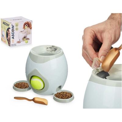 Lançador Bolas Mascow C/dispensador Comida Lançador Bolas Mascow C/dispensador Comida
