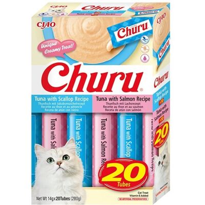 Snack Gato Ciao Churu Atum Variety 20x14g Snack Gato Ciao Churu Atum Variety 20x14g
