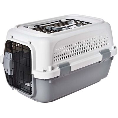 Transportadora Auchan Cinza Abs 50x34x30cm Transportadora Auchan Cinza Abs 50x34x30cm
