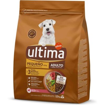 Ração Para Cão Mini Ultima Vaca 2.5kg Ração Para Cão Mini Ultima Vaca 2.5kg