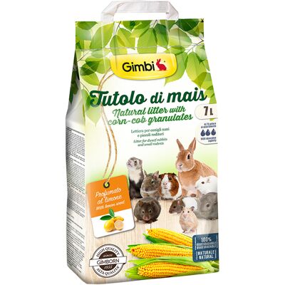 Gimborn Gimbi Substrato de espigas de milho - Cheiro de limão - 7L - Substrato Gimborn Gimbi Substrato de espigas de milho - Cheiro de limão - 7L - Substrato