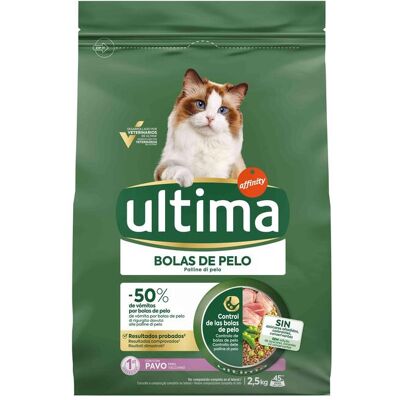 Ração Para Gato Ultima Bolas De Pêlo 2.5kg Ração Para Gato Ultima Bolas De Pêlo 2.5kg