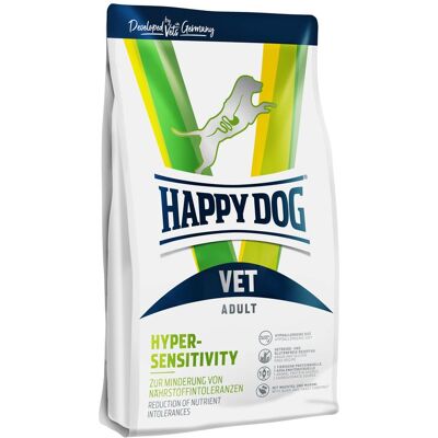 Ração Veterinária Cão Happy Dog Hypersensitivity 12kg Ração Veterinária Cão Happy Dog Hypersensitivity 12kg
