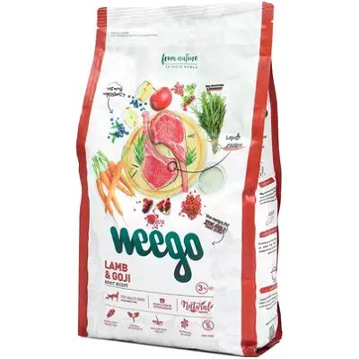 Ração Para Cão Weego Borrego / Goji 3kg Ração Para Cão Weego Borrego / Goji 3kg